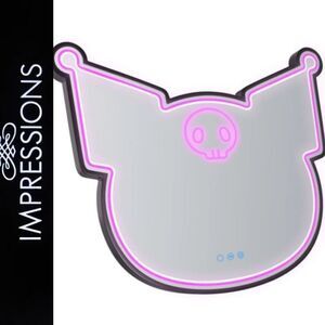 Impressions X Kuromi Neon RGB Wall Mirror